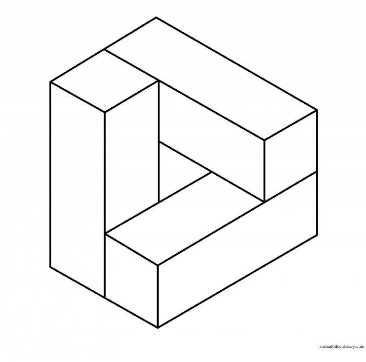 3d creative coloring