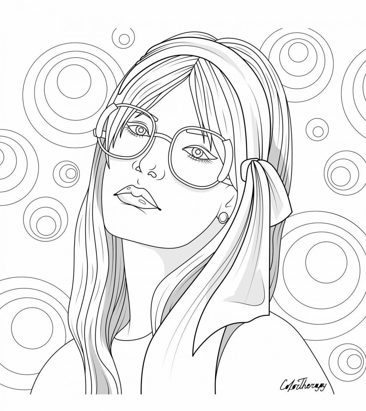 Joyful coloring by Mila Makeeva