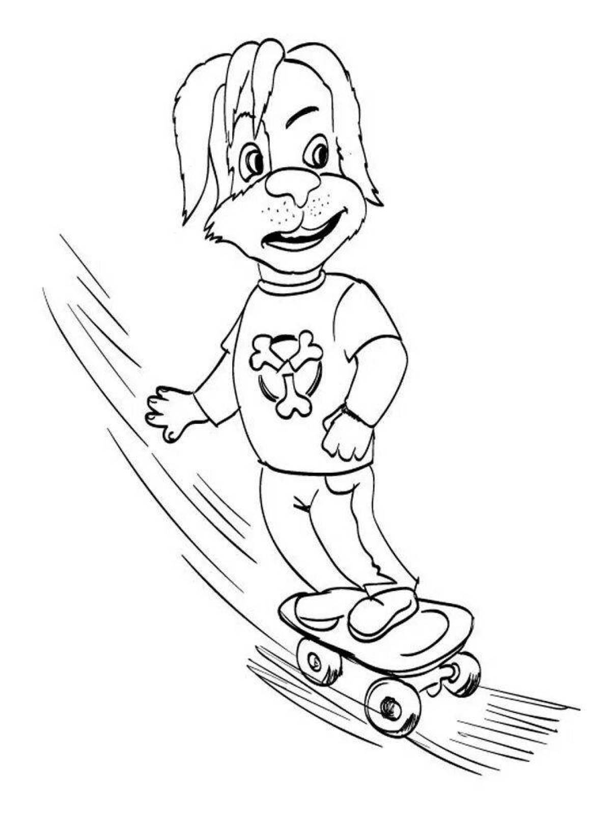 Colorful coloring of Barboskin's friend