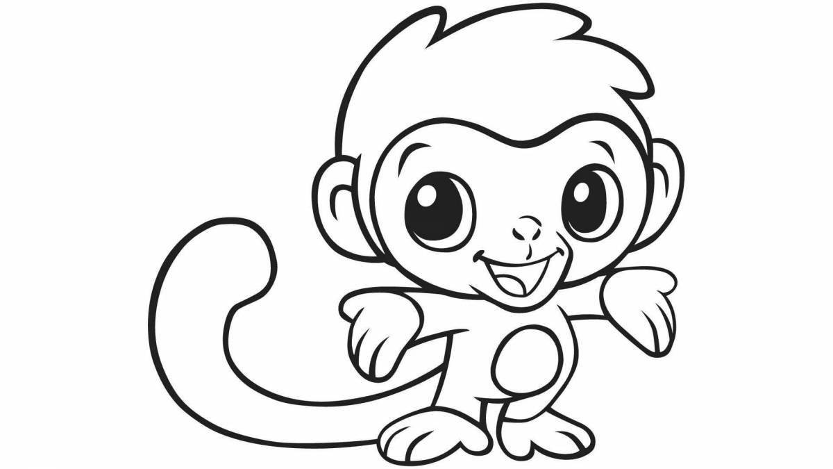 Nimble coloring pages small animals