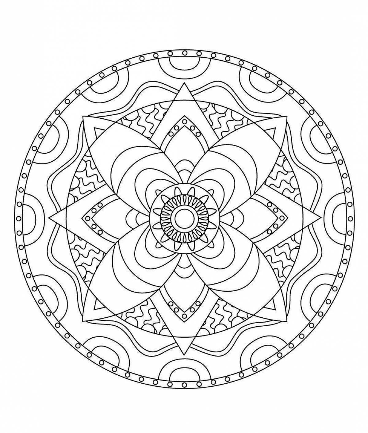 Amazing mantra coloring pages