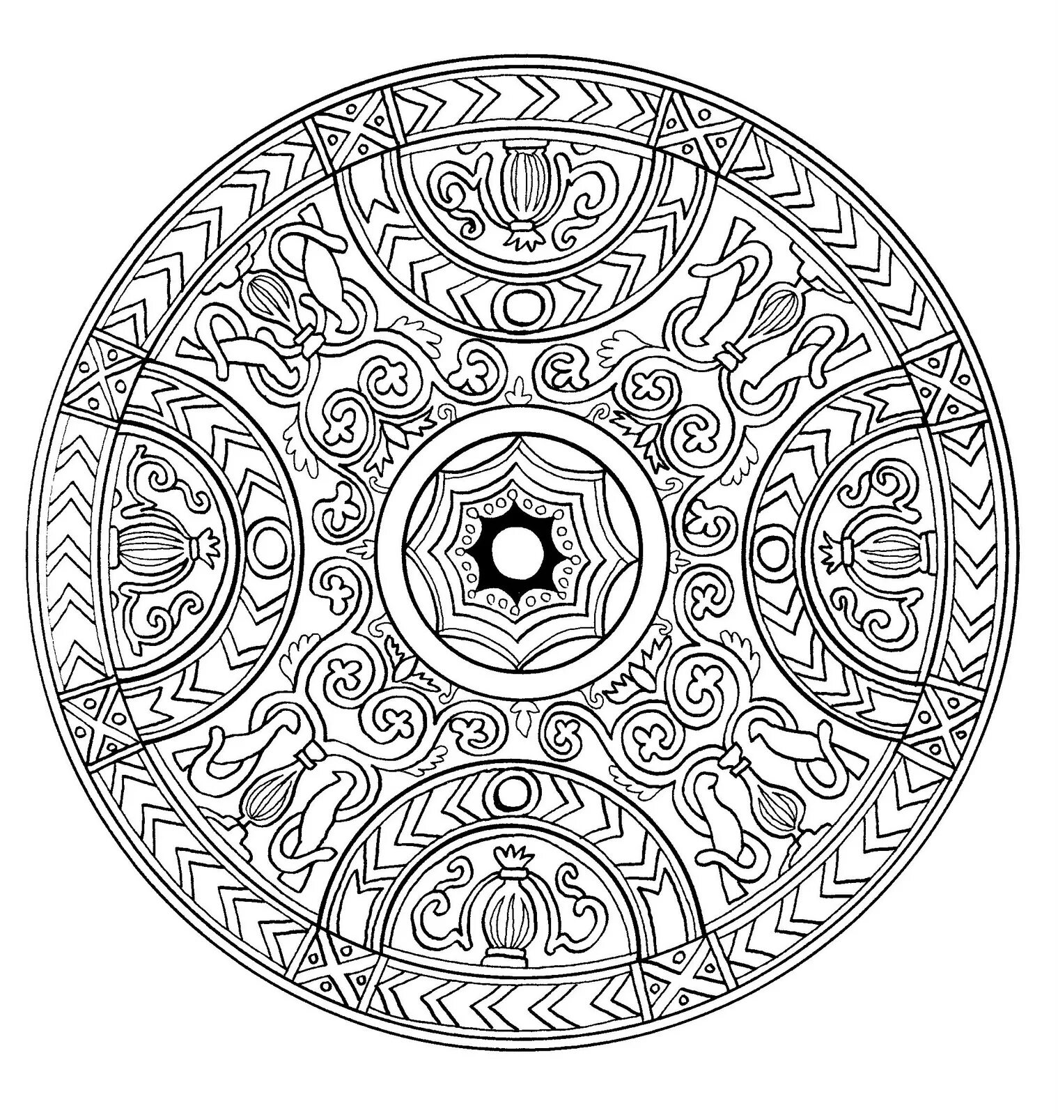 Optimistic mantra coloring pages