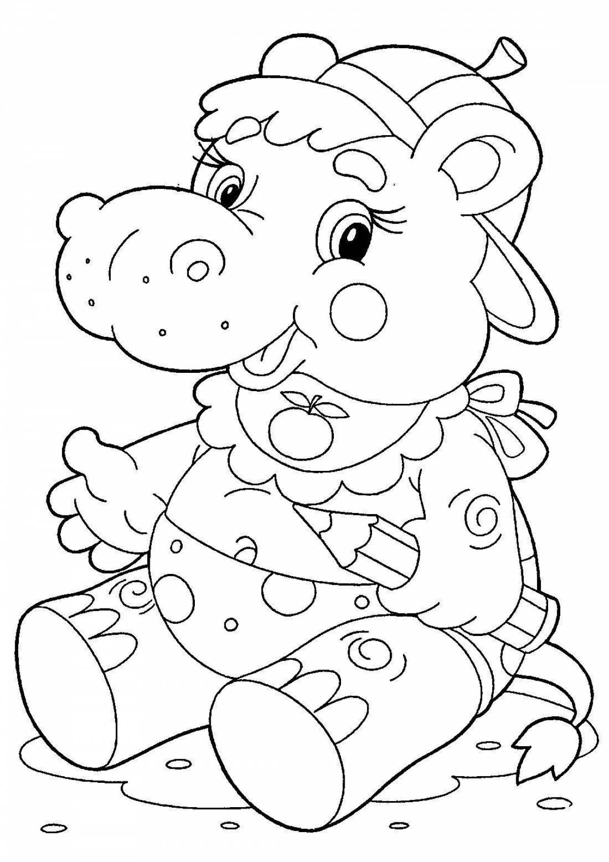 Majestic animal coloring pages