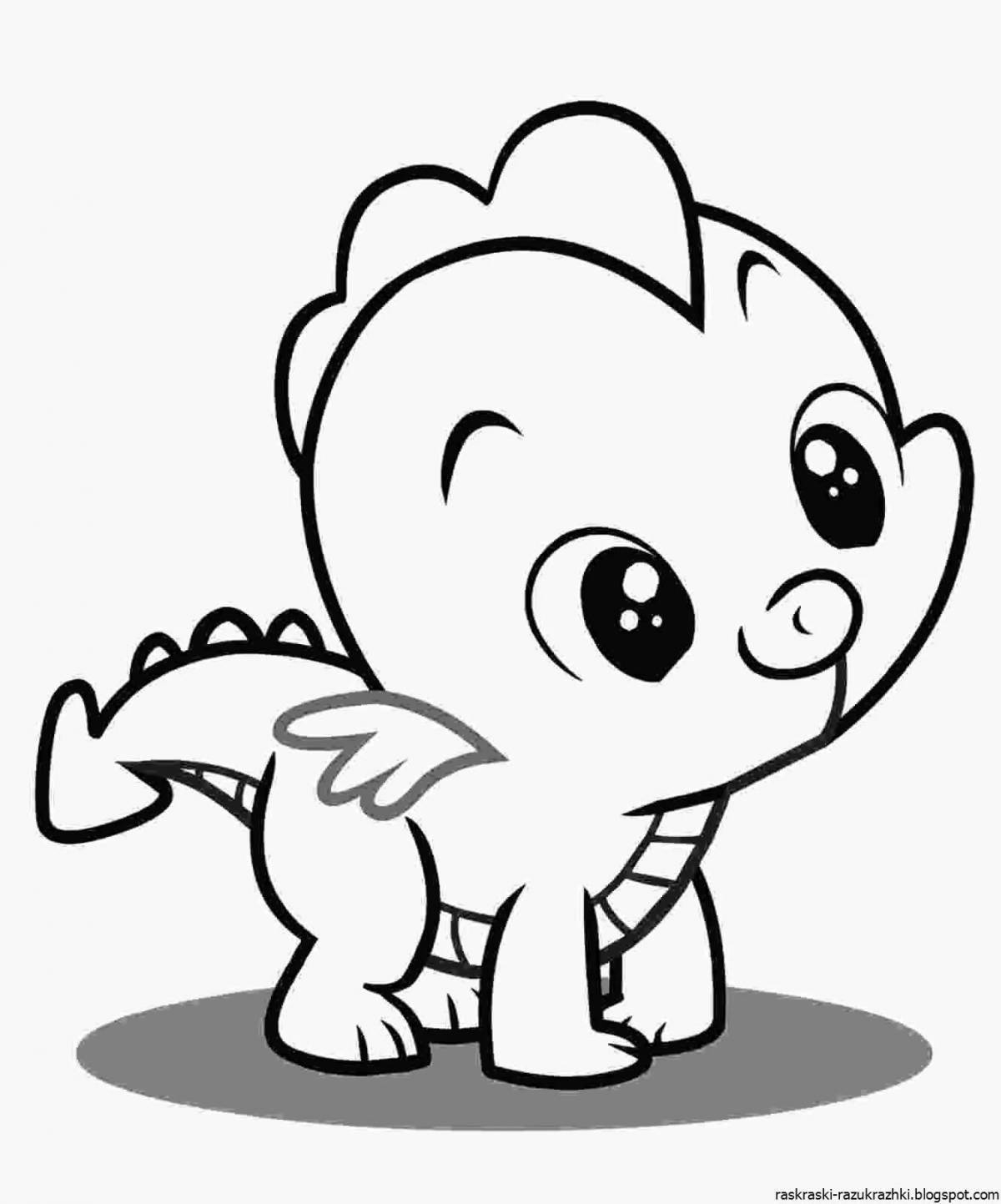 Причудливые раскраски животных