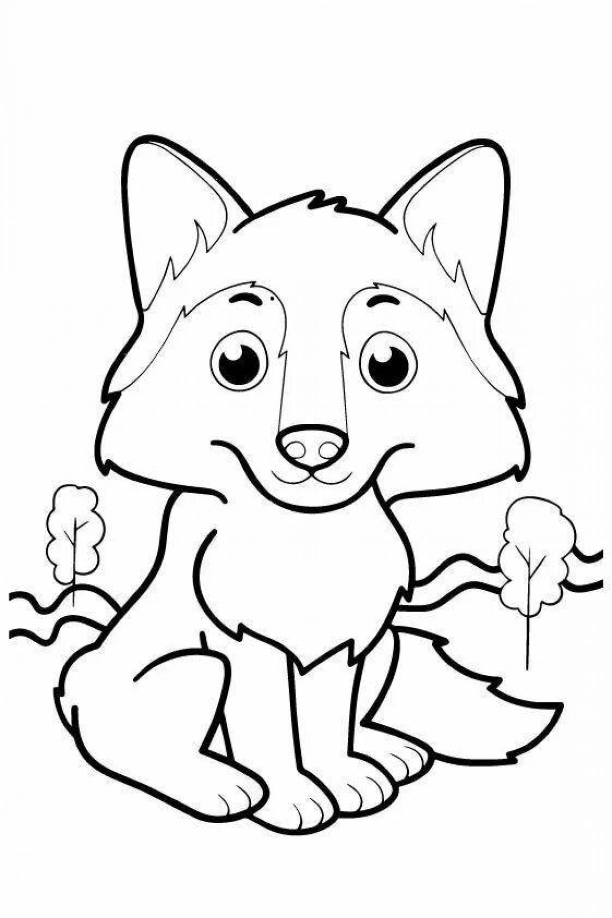 Exotic animal coloring pages