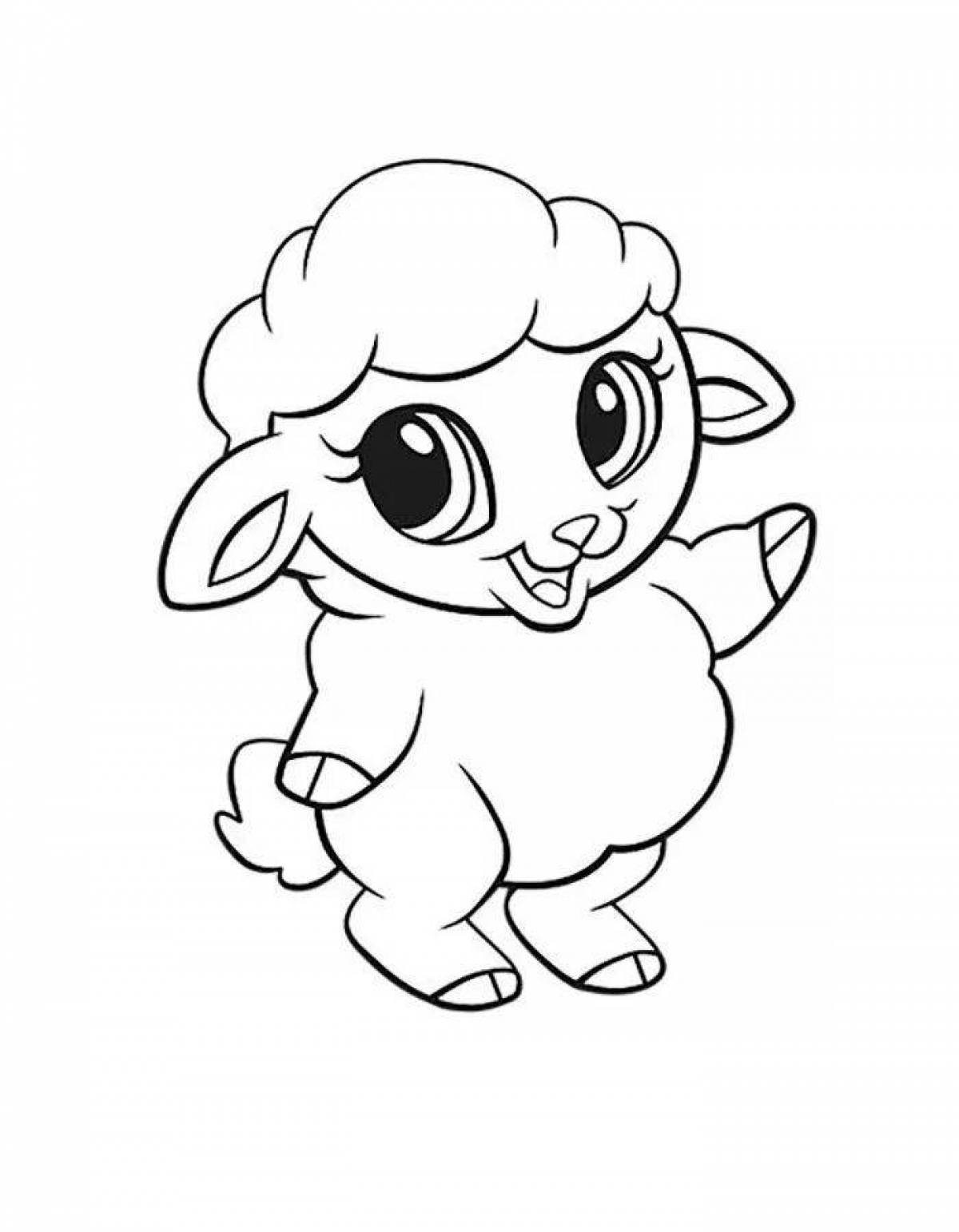 Fat animal coloring pages