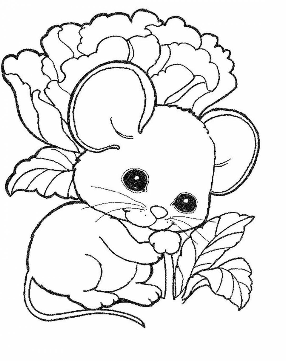 Fun animal coloring pages