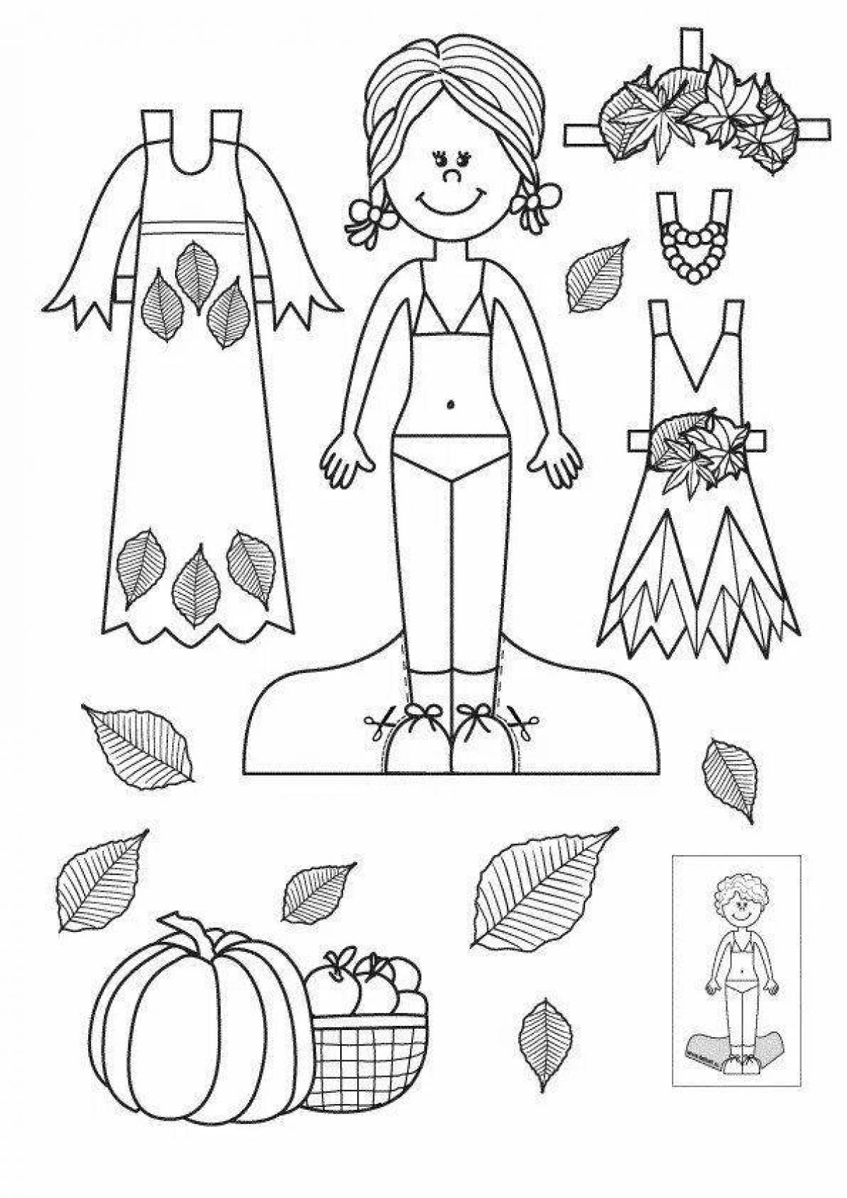 Шаблон куклы для вырезания из бумаги распечатать. Бумажные куклы с одеждой. Бумажная кукла раскраска. Раскраска кукла с одеждой. Кукла вырезалка раскраска.