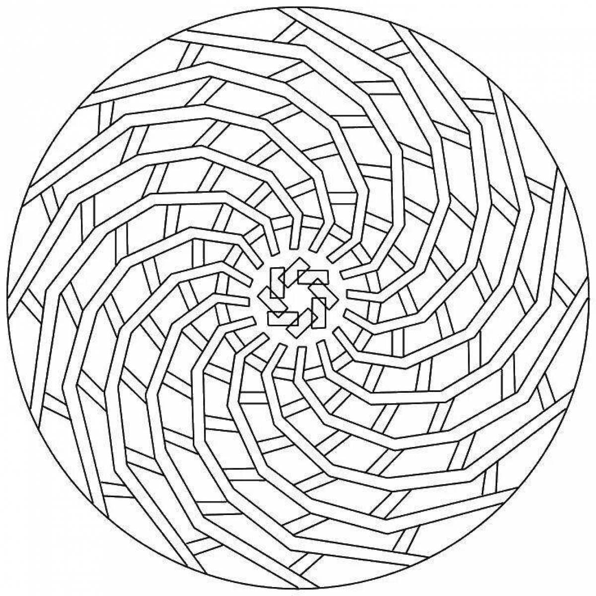 Site for spiral coloring pages #1