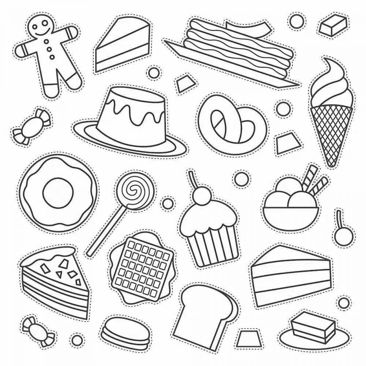 Innovative printable coloring stickers