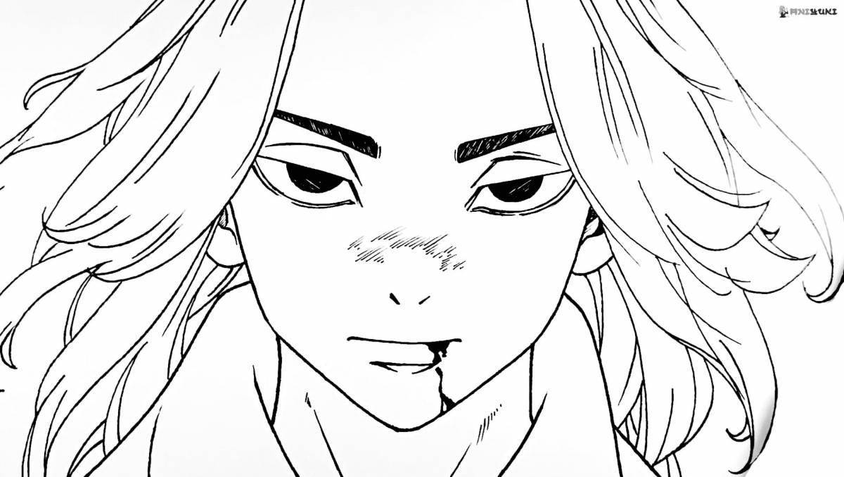 Photo Tokyo Mysterious Avengers shirt coloring