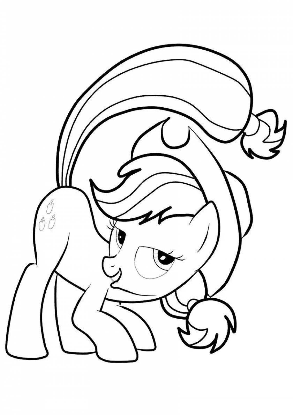 Apple jack animated coloring book