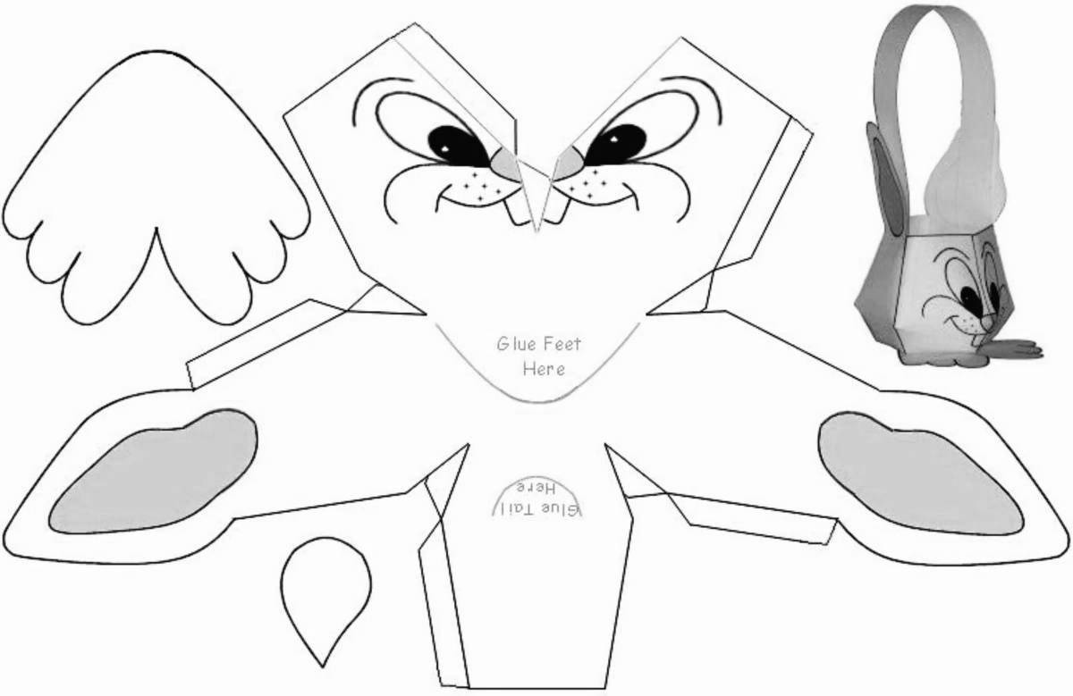 Crazy coloring paper