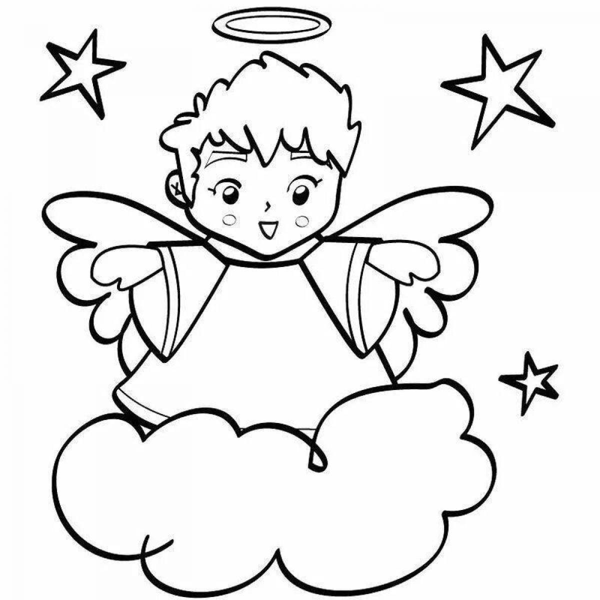 Рождественский ангел для детей #6