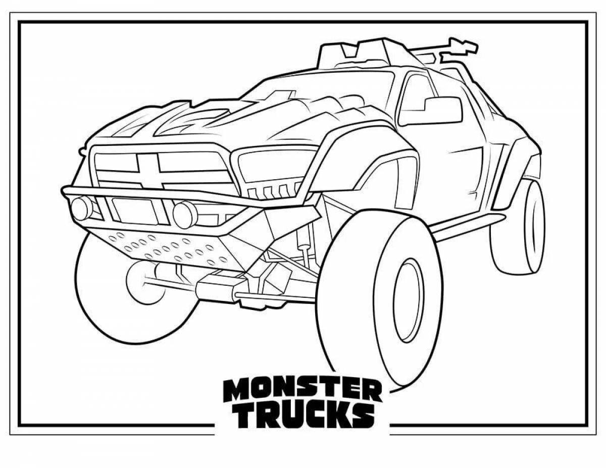 Monster truck hot wheels #3