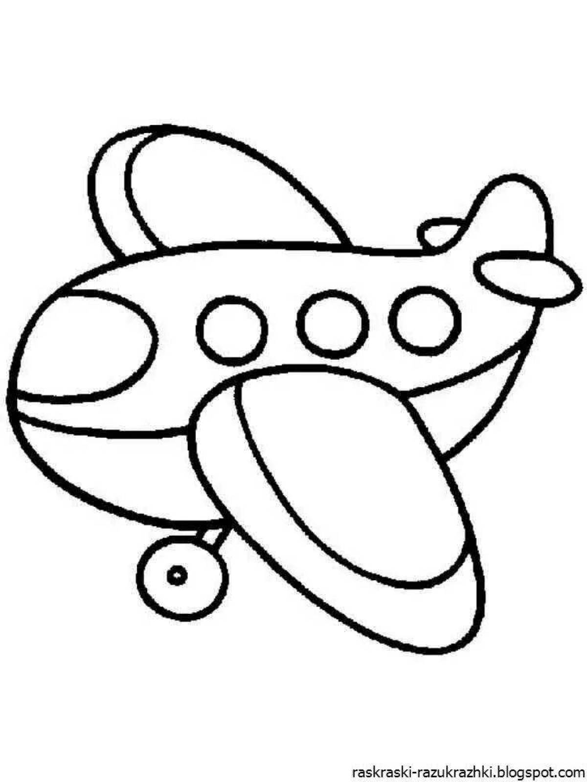 Самолетик для детей 3 4 лет #9