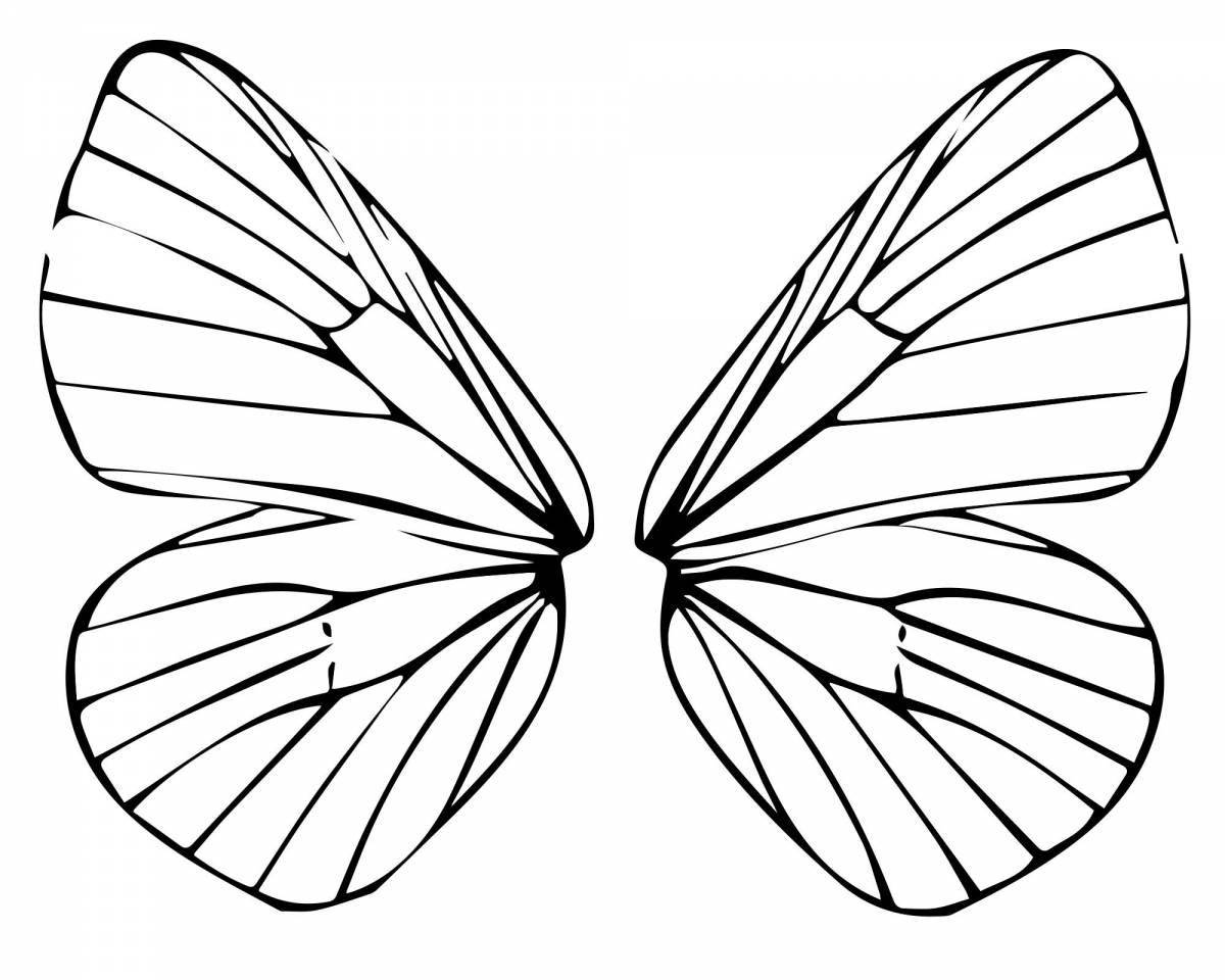 Majestic wings coloring pages