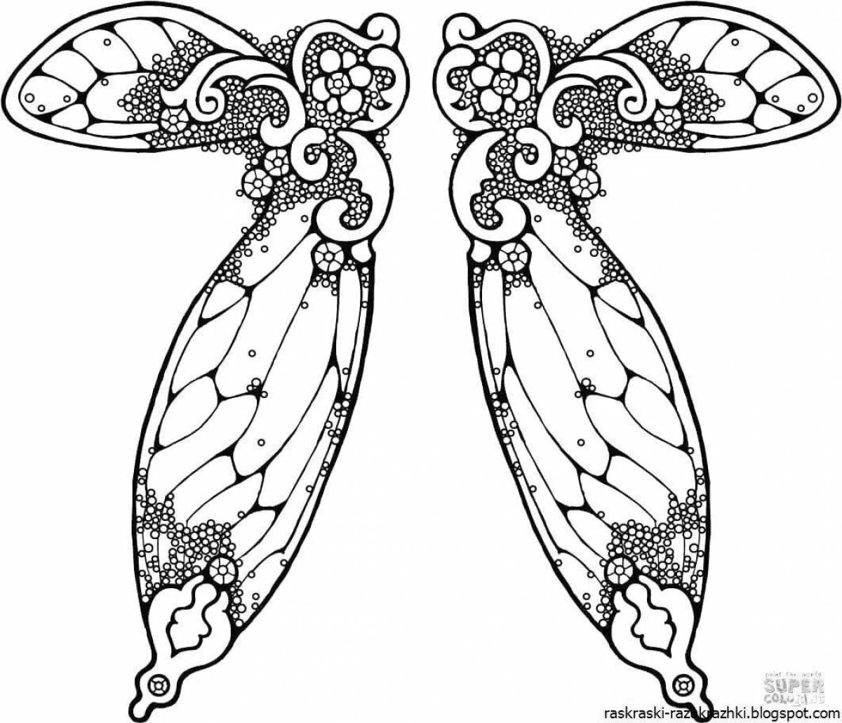 Impeccable wings coloring