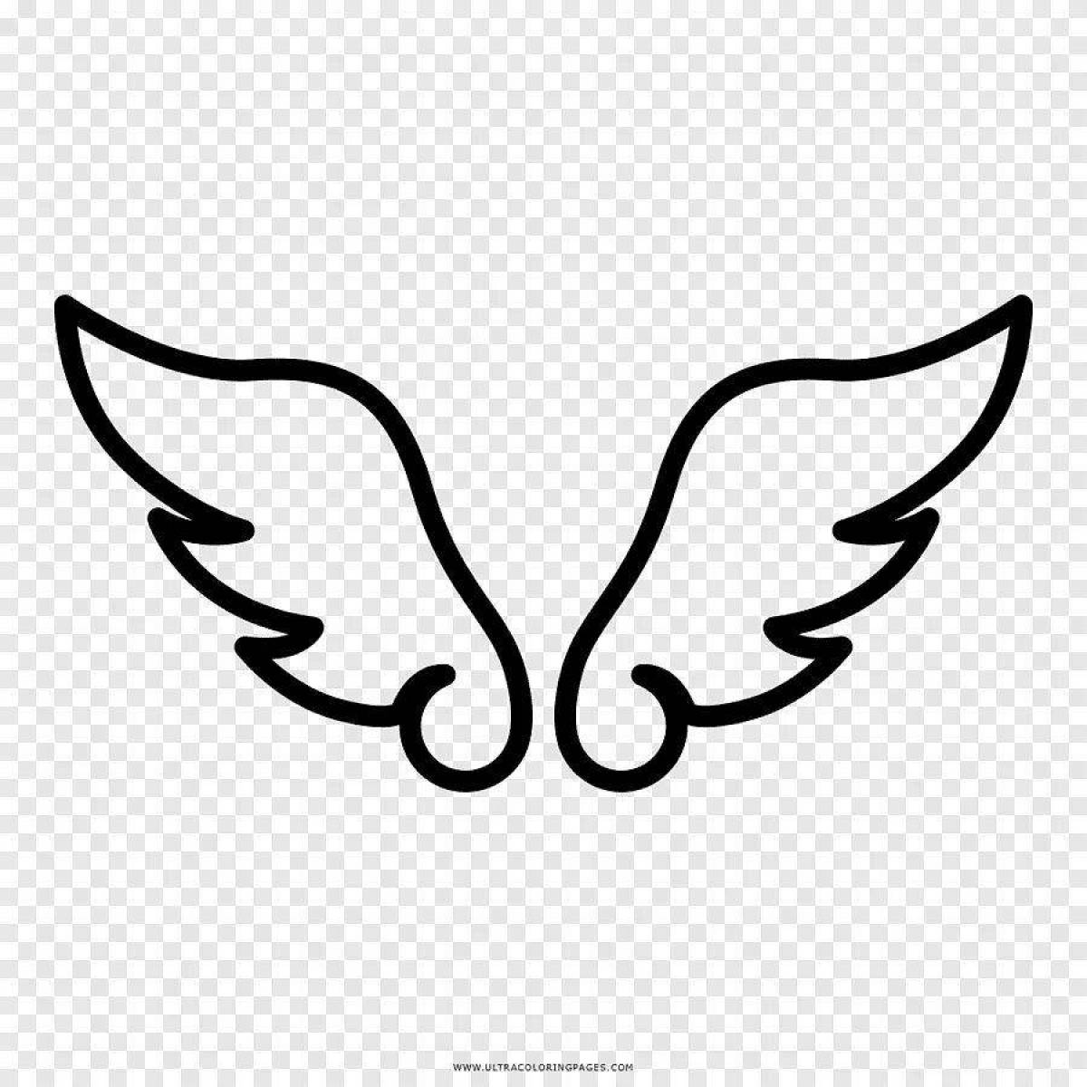 Majestic wing painting