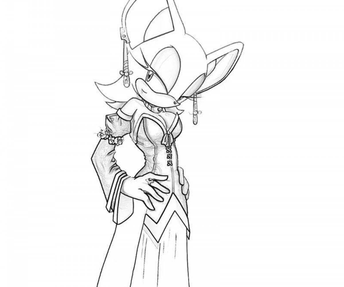 Photo Cute rina rouge coloring