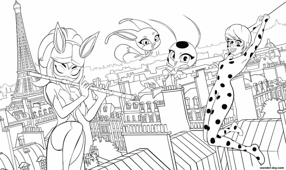 Photo Rina Rouge's shiny coloring page
