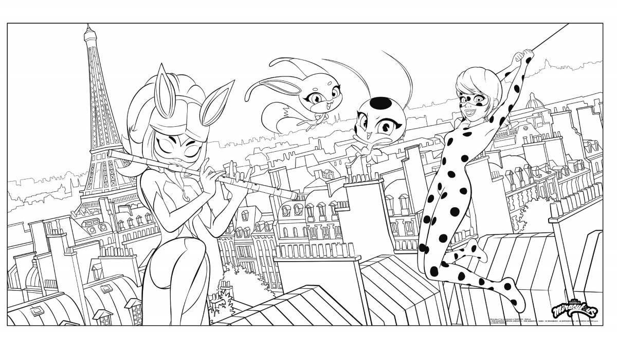 Photo Coloring page glamor rina rouge