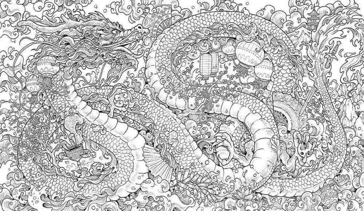 Adorable intricate coloring pages