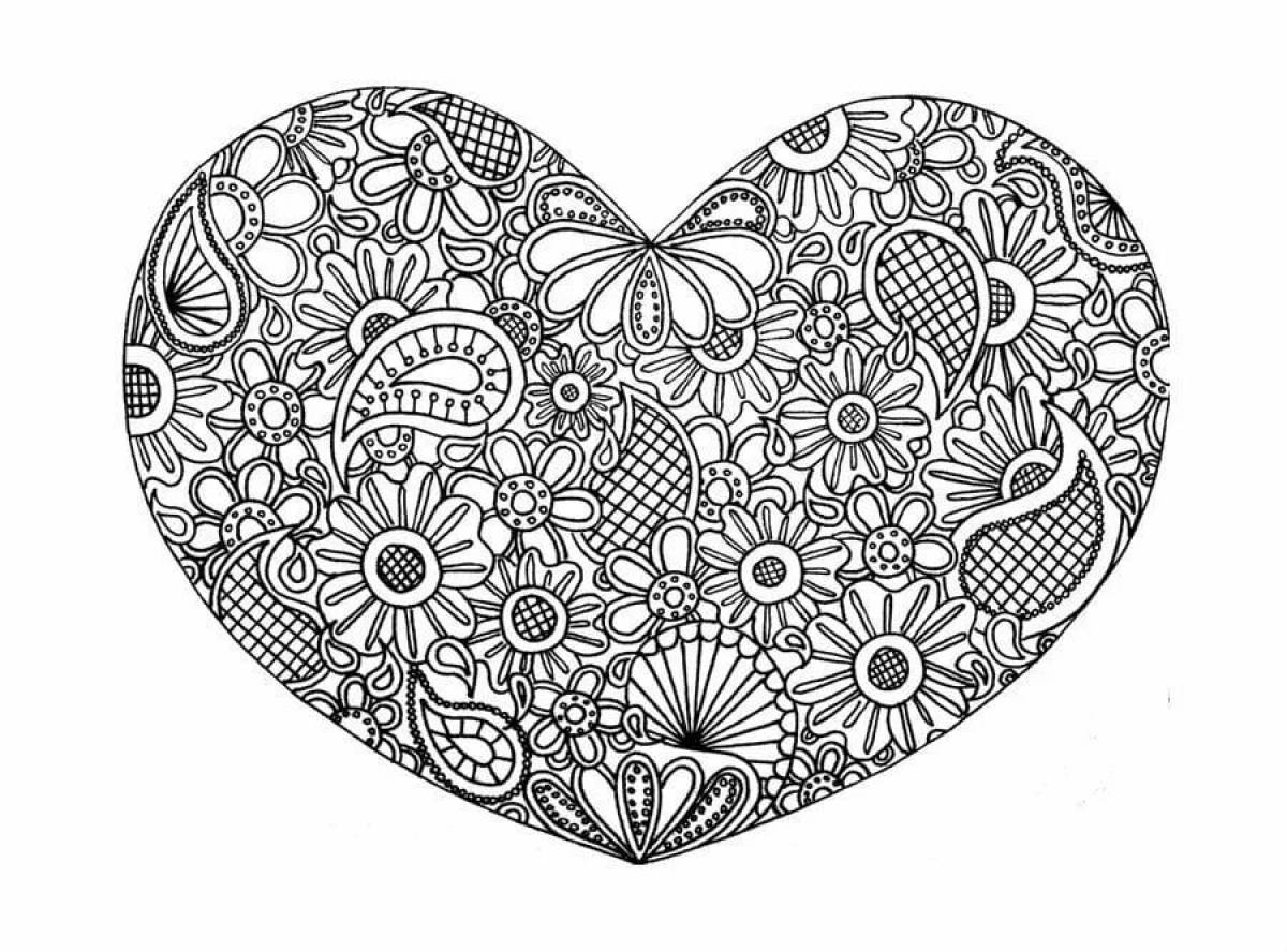 Intriguing intricate coloring pages