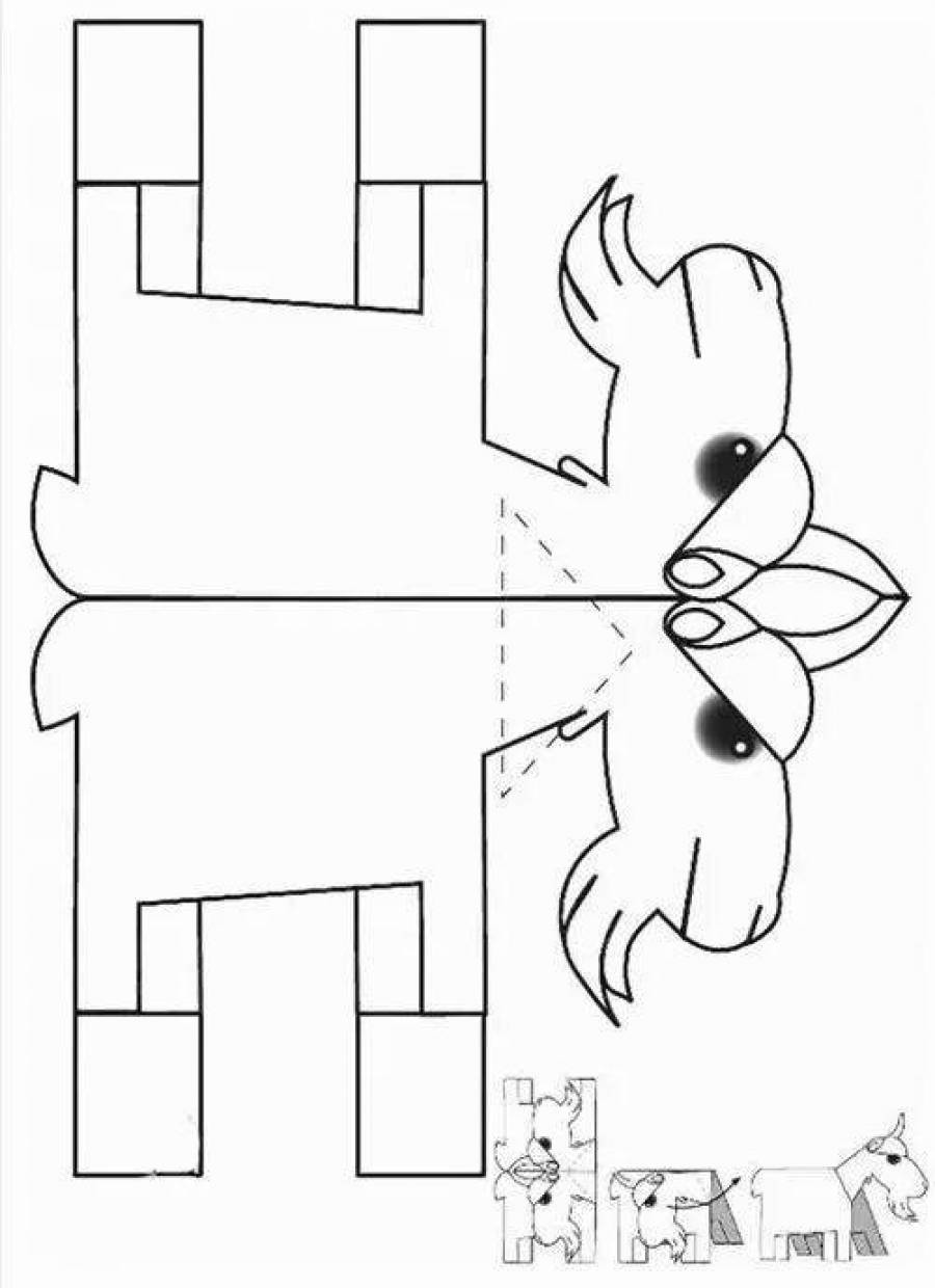 Шаблон из бумаги распечатать. Выкройки поделок из бумаги для детей. Раскраски объемные животные. Шаблоны поделок для вырезания. Трафареты для поделок из бумаги.