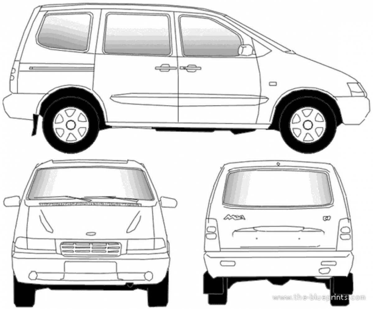 Лада ларгус рисунок