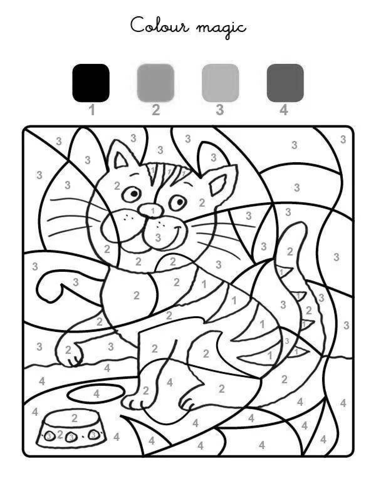 Cat by numbers #2