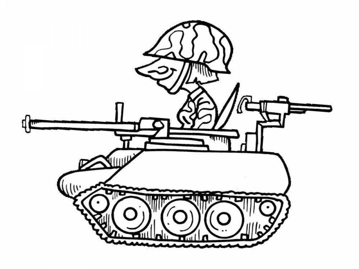 Tank picture for kids #13