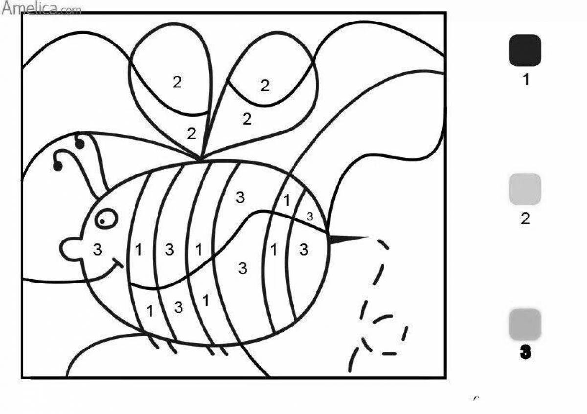 Креативная раскраска по номерам 2