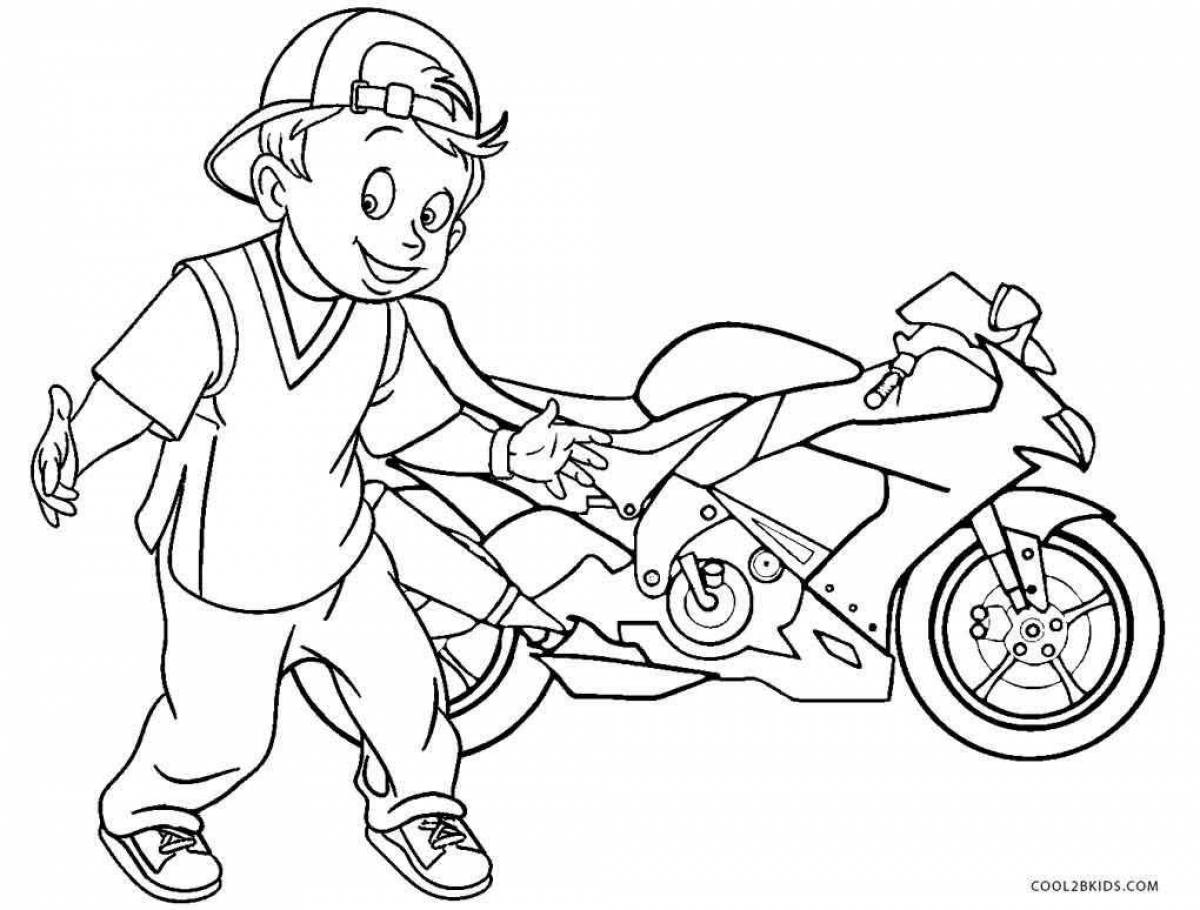 Creative coloring book for 11-12 year old boys