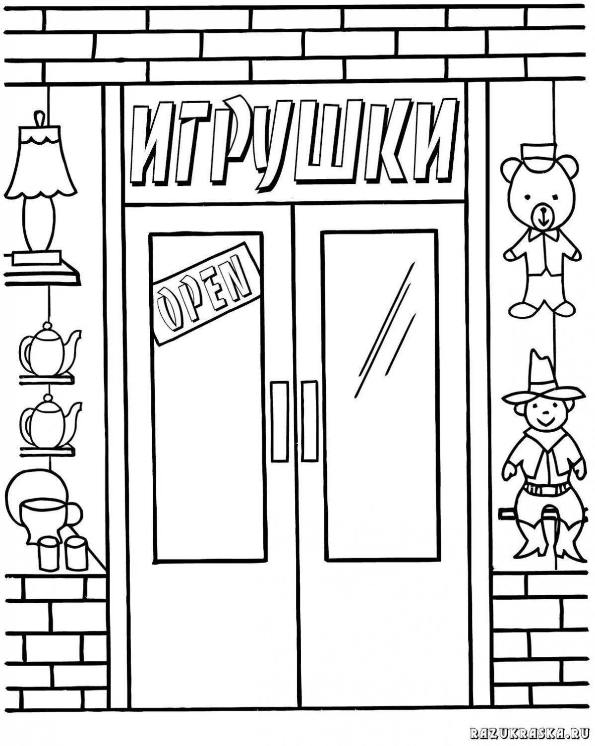 Joyful coloring 100 doors