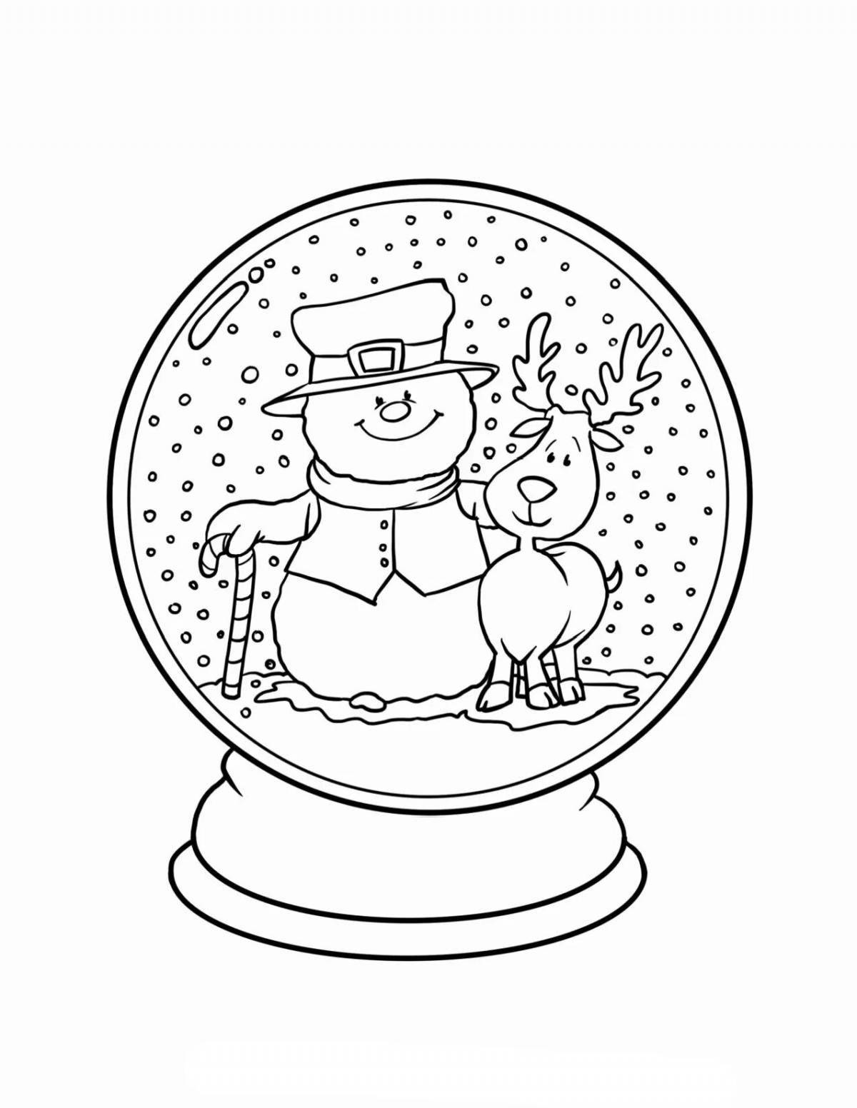 Снежный шар #1