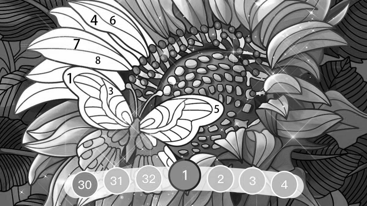 Colourful coloring by numbers for android