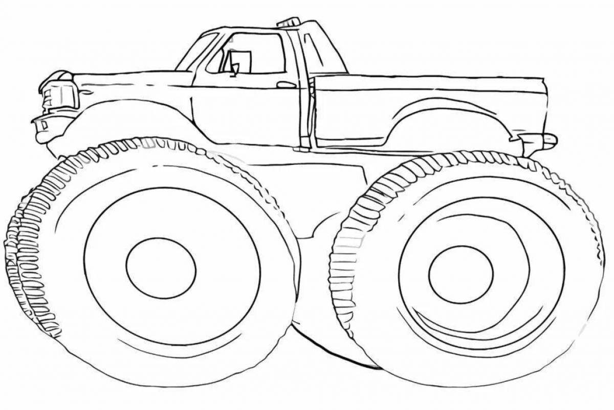 Monster truck for kids 3 4 years old #7