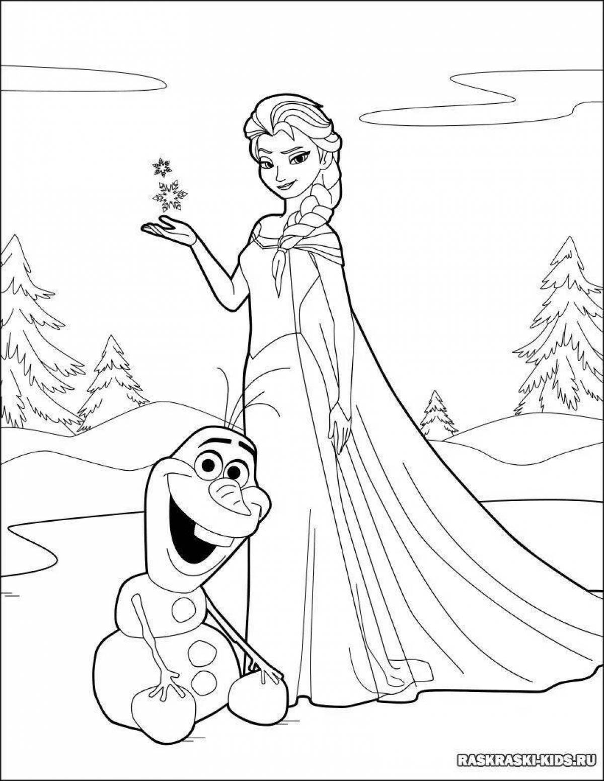 Majestic cold coloring