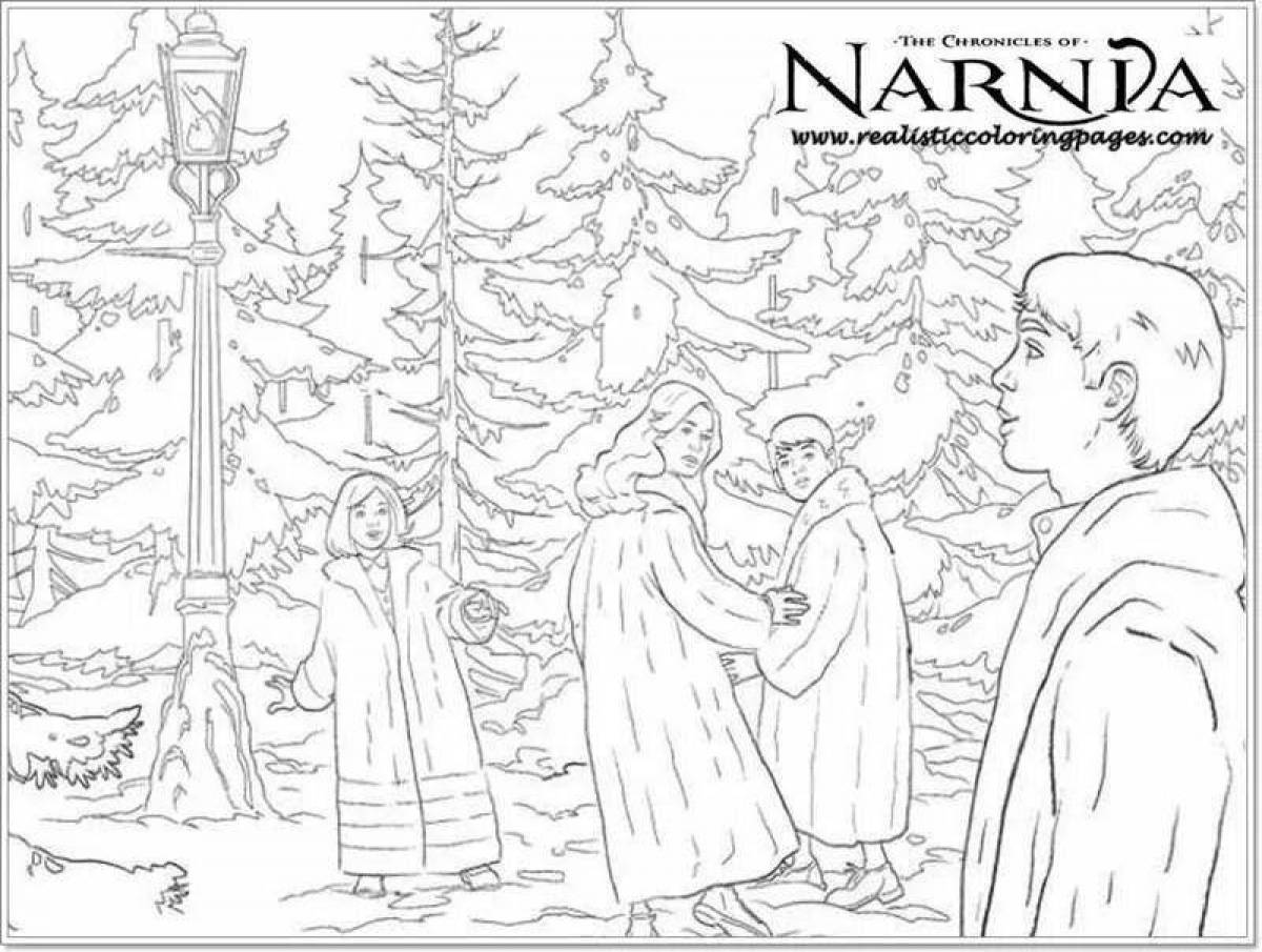 Cute coloring book chronicles of narnia