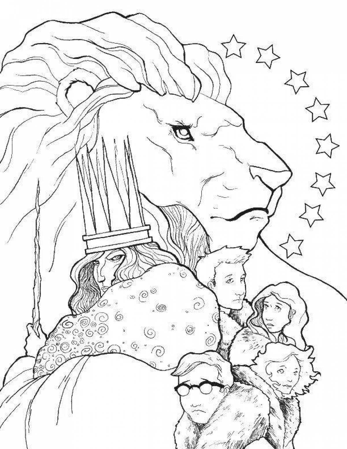 Gorgeous coloring book chronicles of narnia