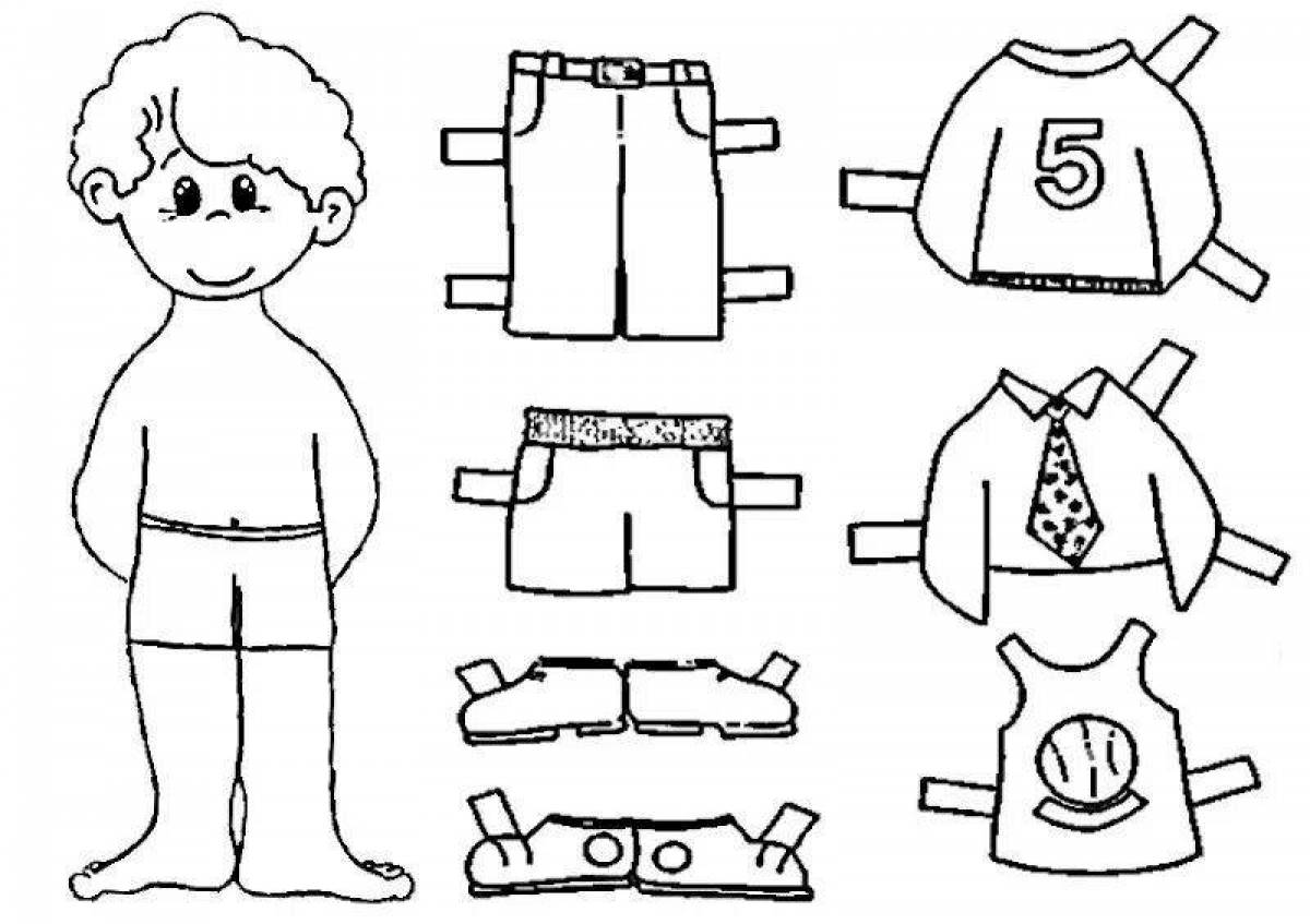 Распечатать куклу мальчика. Раскраска кукла с одеждой. Кукла вырезная мальчик и одежда. Раскраска кукла мальчик с одеждой. Трафарет куклы.