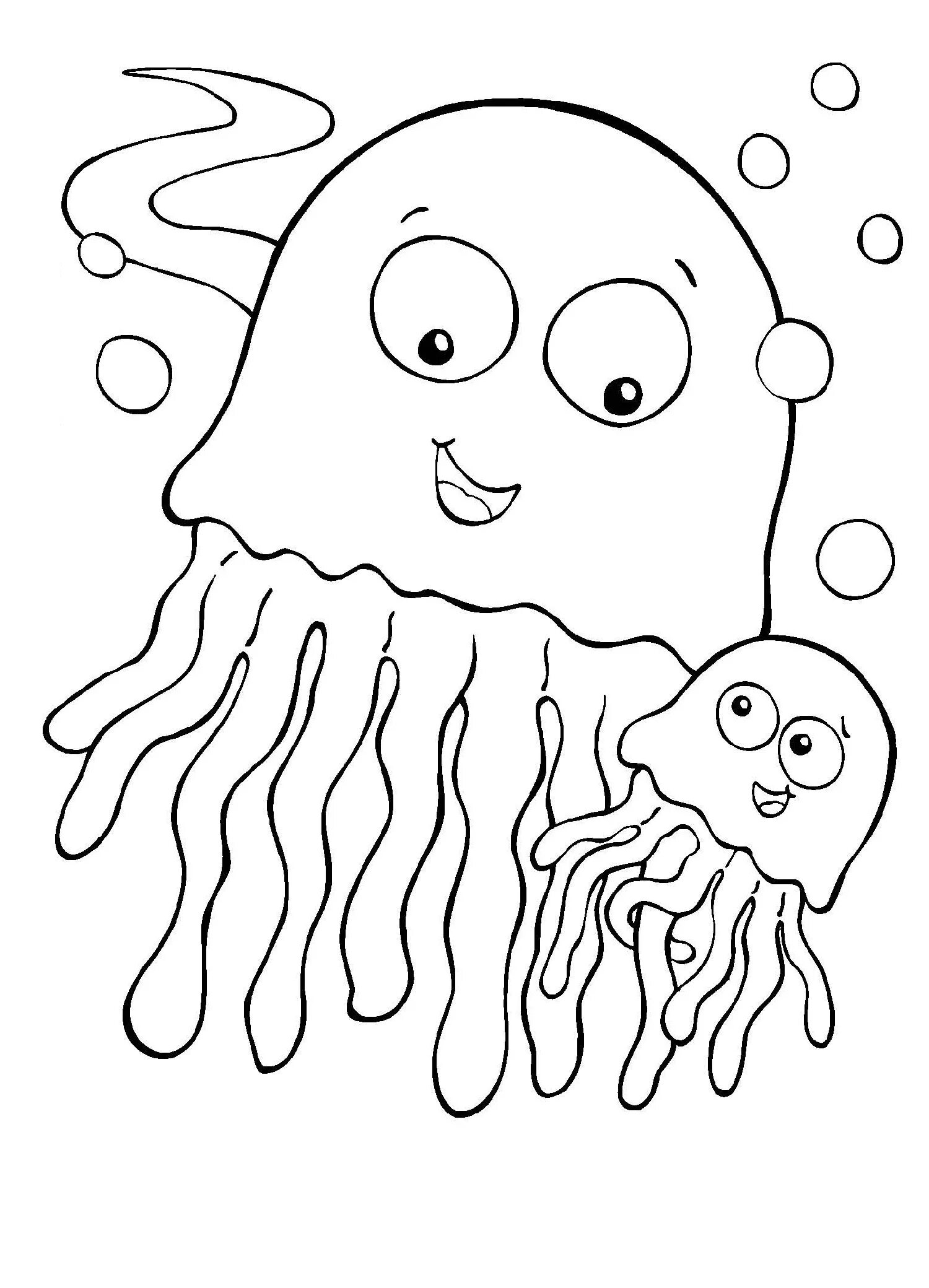 Медуза для детей #1
