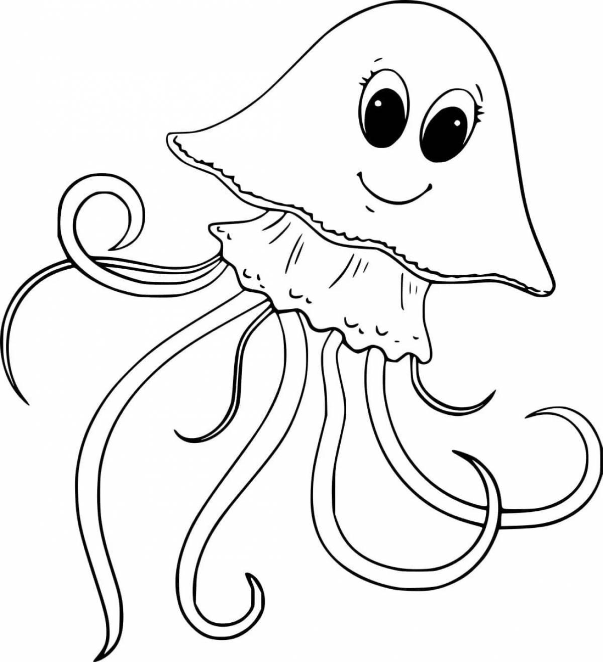 Медуза для детей #3