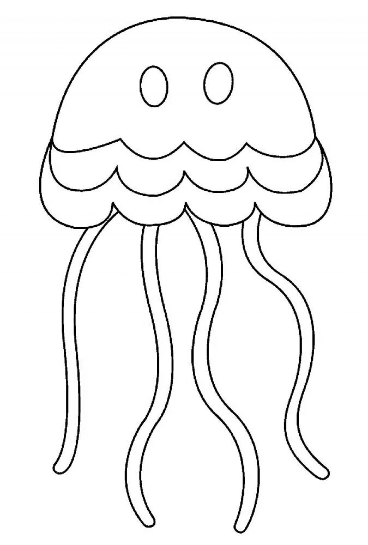 Медуза для детей #4