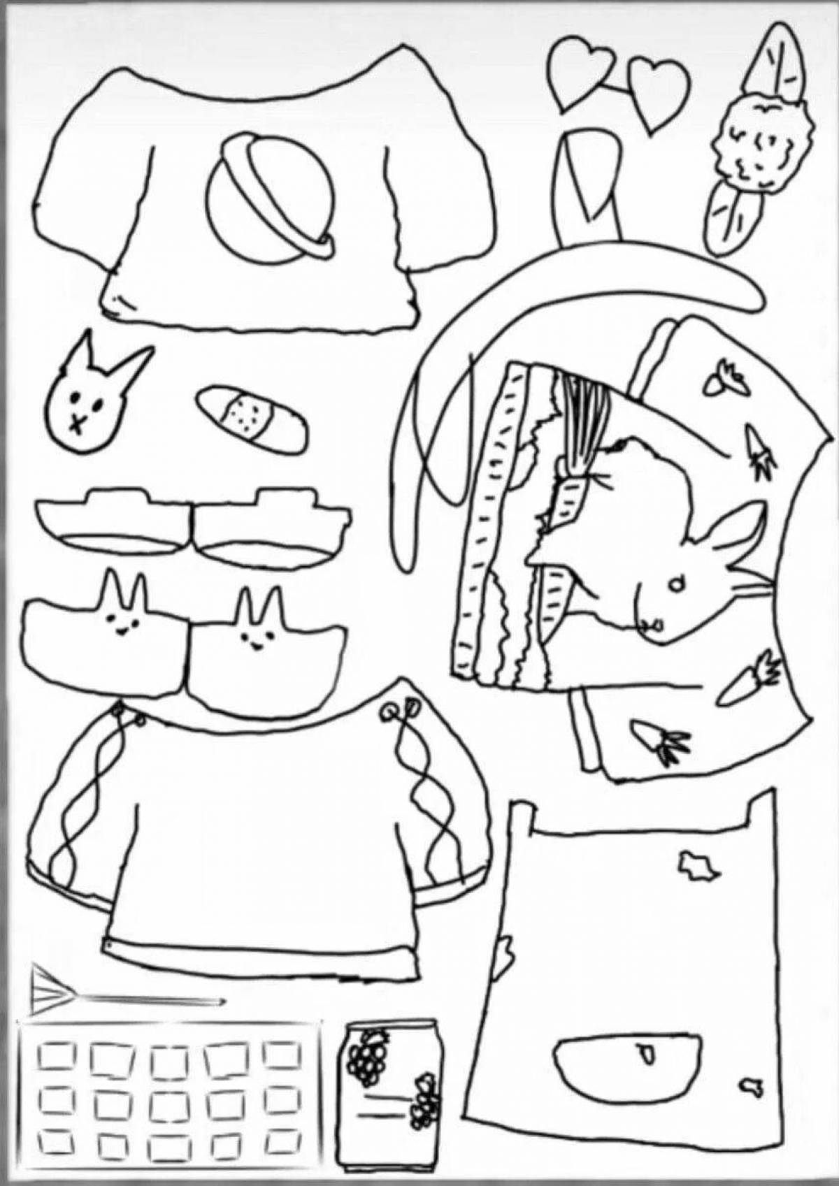 Ducking lalafanfan with clothes #3