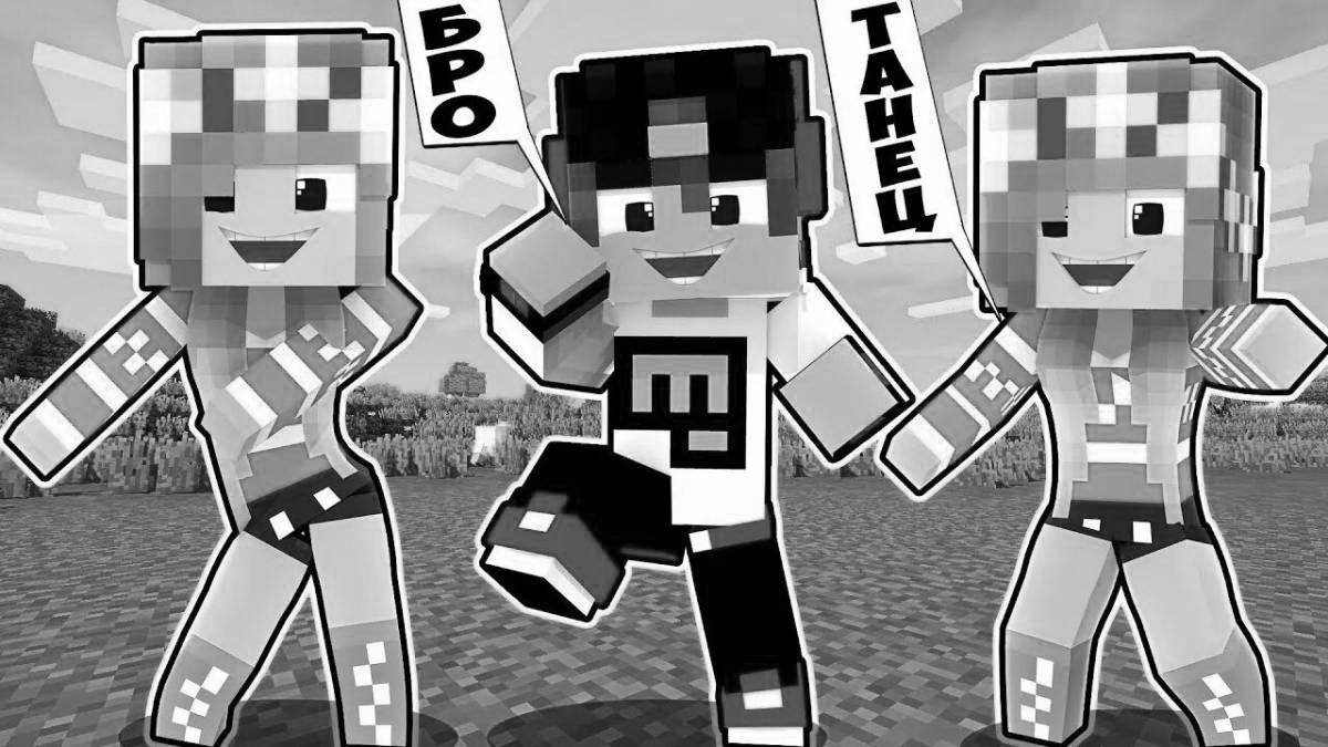 Playful coloring by evgena bro and ma