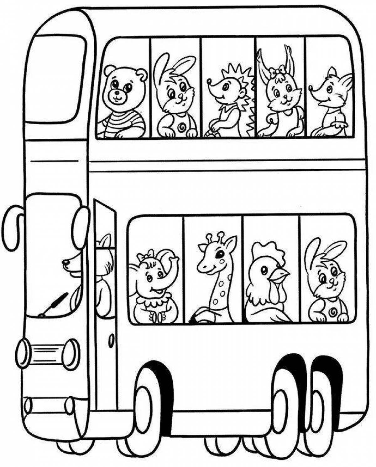Автобус для детей 3 4 лет #6
