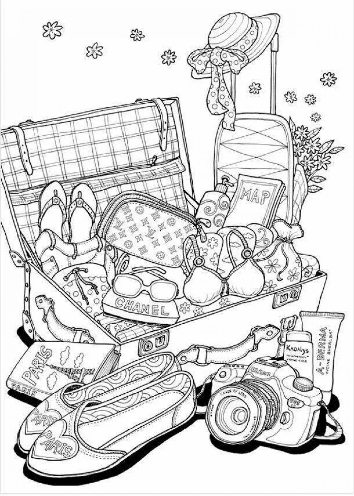 Amazing Journey Coloring Page