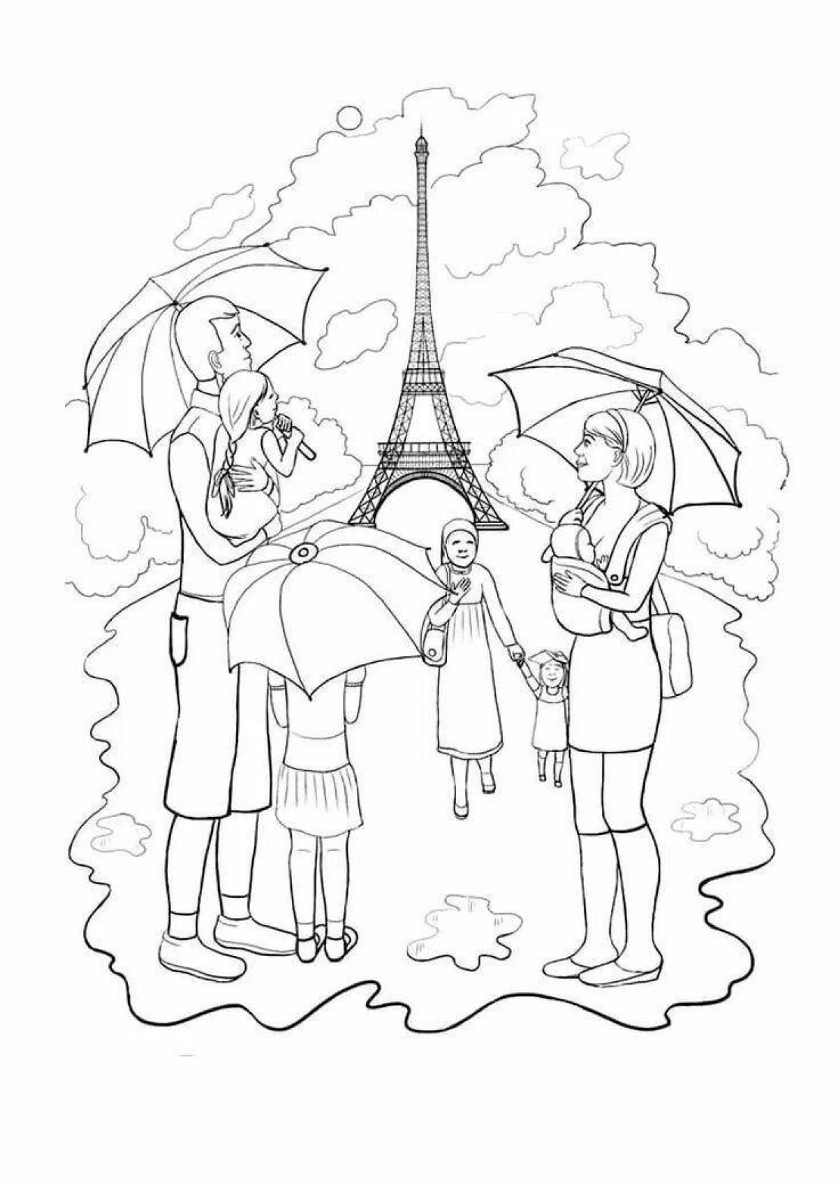 Coloring page wonderful journey